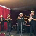 Zespół przygrywał uczestnikom II Konkursu Ortograficznego w Pilawie