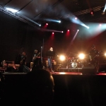 Paweł Kukiz śpiewa na Dniach Borzęcina - fot. Piotr Kucharski