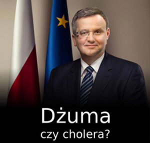 źródło: prawica.net  Dżuma czy cholera