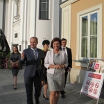 Marszałek Sejmu KIdwaa Błońska z Markiem Sową - fot. Kazimierz Zieliński