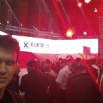 Szymon Zdziebko na konwencji Ruchu Kukiz'15 w Warszawie