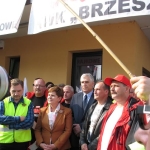 Piotr Duda, Beata Szydło i Paweł Kukiz w Brzeszczach - fot. Kazimierz Zieliński