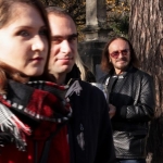 Stan Borys kwestuje na cmentarzu Rakowickim - fot. Jan Lorek