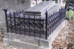 Drohobycz, cmentarz parafialny, nagrobek - fot. Piotr Mazur