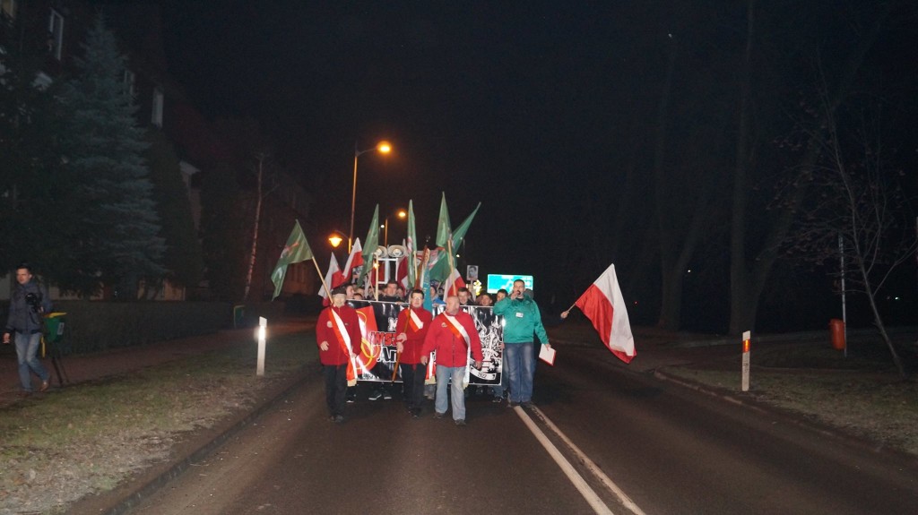 Andrychowscy Patrioci w Marszu Żołnierzy Wyklętych