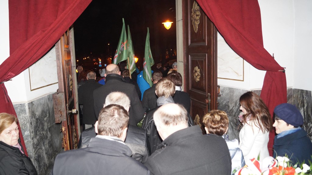 Po mszy idą na Marsz Żołnierzy Wyklętych w Andrychowie