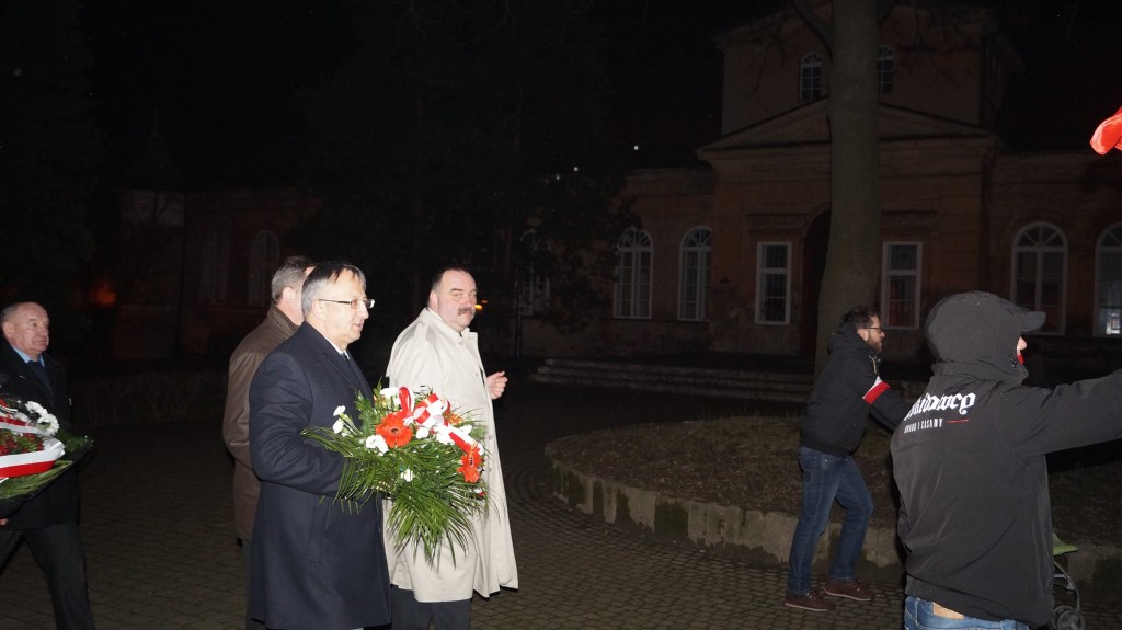 Poseł dr hab. Jóżef Brynkus na Marszu Żołnierzy Wyklętych w Andrychowie