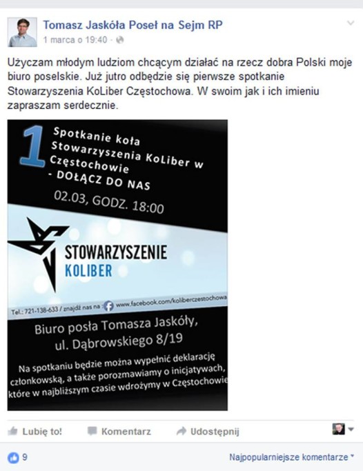Jaskóła zapodaje