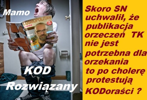 po co protestuje KOD