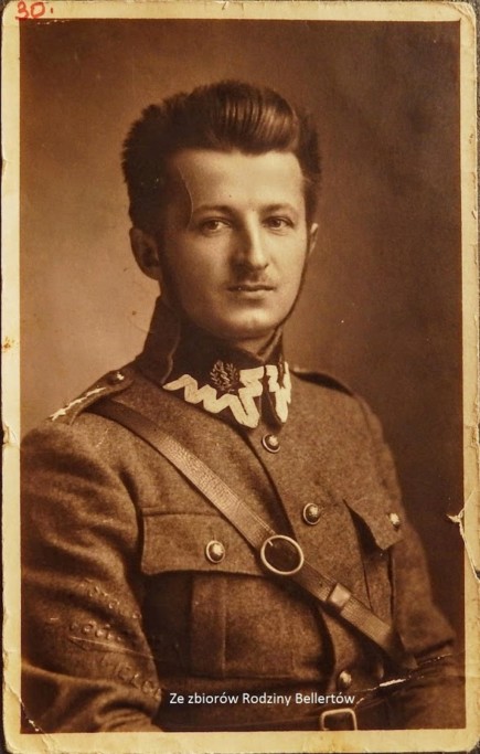 Józef Bellert, 1920 - Fotografia ze zbiorów Rodzinny Bellertow