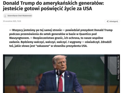 Nie dajmy się wepchnąć do wojny z Rosją