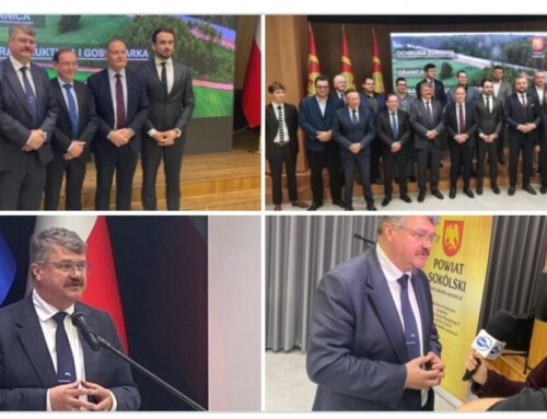 Maciej Wąsik: Delegacja na granicy z naszymi francuskimi przyjaciółmi w Sokółce