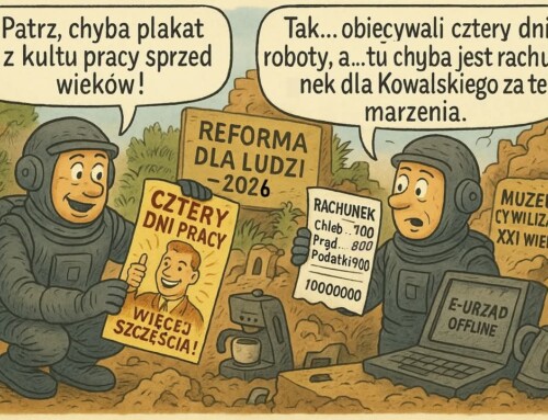 Cztery dni pracy, a rachunek dla Kowalskiego