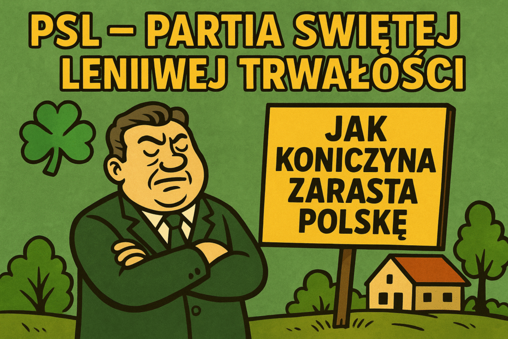 PSL — Partia Świętej Leniwej Trwałości, czyli jak koniczyna zarasta Polskę