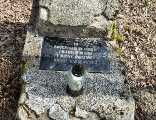 Śladami Wielkiej Wojny.Zapomniana mogiła.