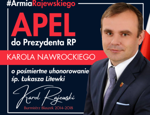 Apel do&nbsp;Prezydenta RP&nbsp;o&nbsp;pośmiertne uhonorowanie śp.&nbsp;Łukasza Litewki
