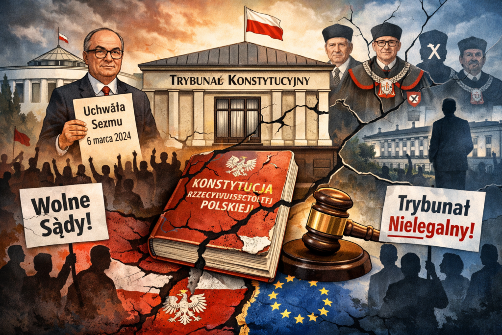 Trybunał Konstytucyjny. Czarzasty albo frajter Bozba