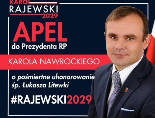 Apel do&nbsp;Prezydenta RP&nbsp;o&nbsp;pośmiertne uhonorowanie śp.&nbsp;Łukasza Litewki