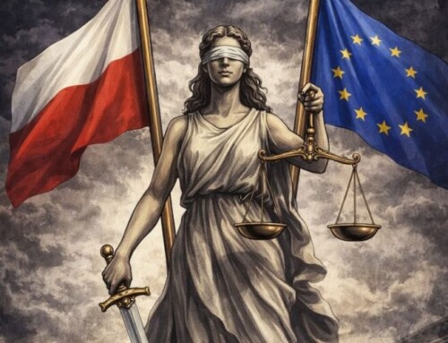 Flaga nad&nbsp;Temidą