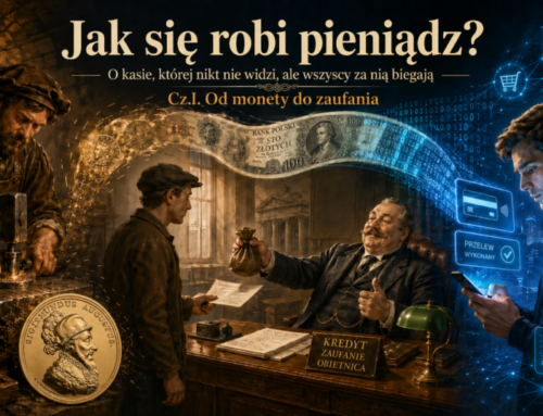 Jak się robi pieniądz? O&nbsp;kasie, której&nbsp;nikt nie&nbsp;widzi, ale&nbsp;wszyscy za&nbsp;nią biegają