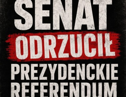 Senat odrzucił prezydenckie referendum
