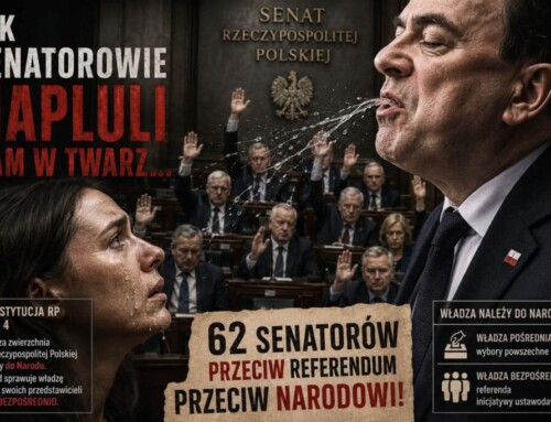 Senatorowie napluli Polakom w&nbsp;twarz!