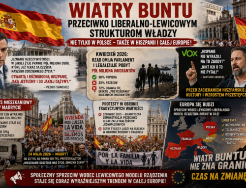 Wiatry buntu przeciwko liberalno-lewicowym strukturom władzy – powiewają nie&nbsp;tylko&nbsp;w&nbsp;Polsce!