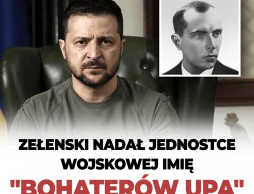 Izraelskie media krytykują Zełenskiego za&nbsp;gloryfikację OUN-UPA