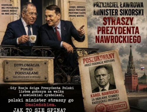 Przyjaciel Ławrowa minister Sikorski straszy Prezydenta Nawrockiego!