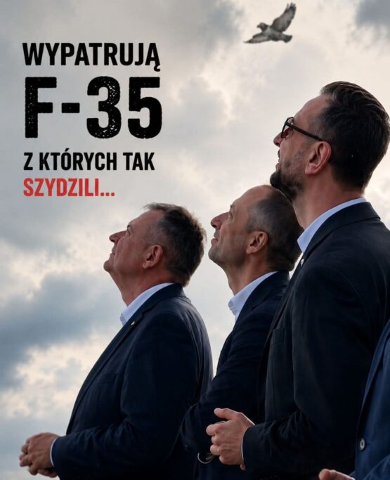 Wypatrują F-35 z których tak szydzili…