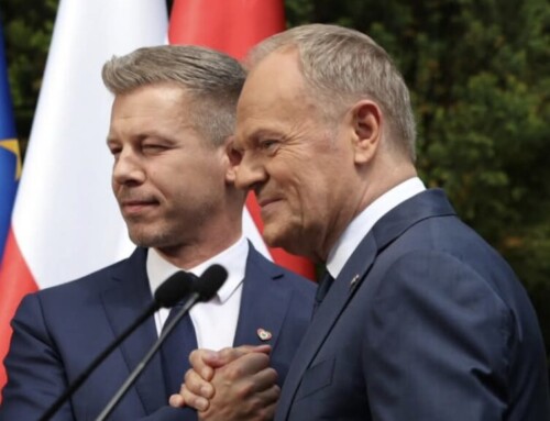 Uśmiech podczas przemówienia