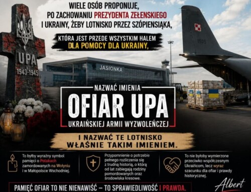 Jasionka jako „lotnisko Ofiar UPA”? Trwa dyskusja o&nbsp;historycznym upamiętnieniu