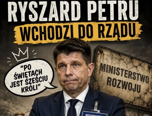 Ryszard Petru wchodzi do&nbsp;rządu