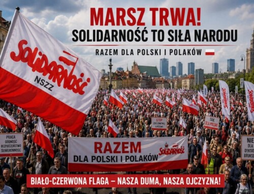 Marsz Solidarności w&nbsp;Warszawie – manifestacja jedności i&nbsp;obywatelskiego głosu