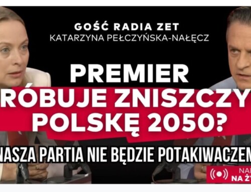 Minister Pełczyńska-Nałęcz – współtwórczyni układu udaje niewinną
