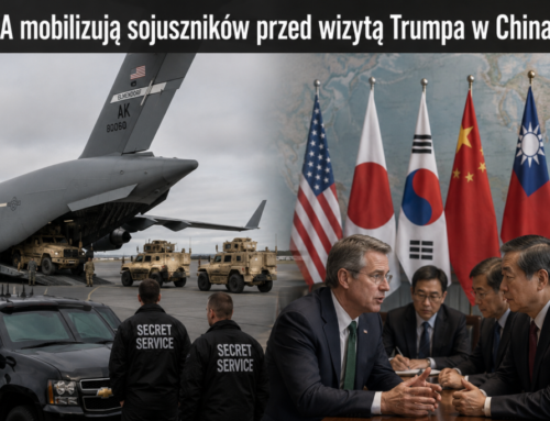 USA mobilizuje sojuszników przed&nbsp;wizytą Trumpa w&nbsp;Chinach