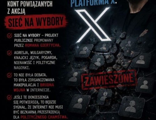 Koniec hejterskich farm? X&nbsp;zawiesza konta „Sieci na&nbsp;Wybory”