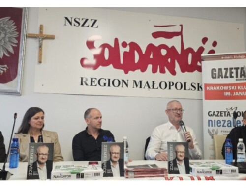 Rafał Ziemkiewicz i&nbsp;Wiktor Świetlik  w&nbsp;Klubie Gazety Polskiej