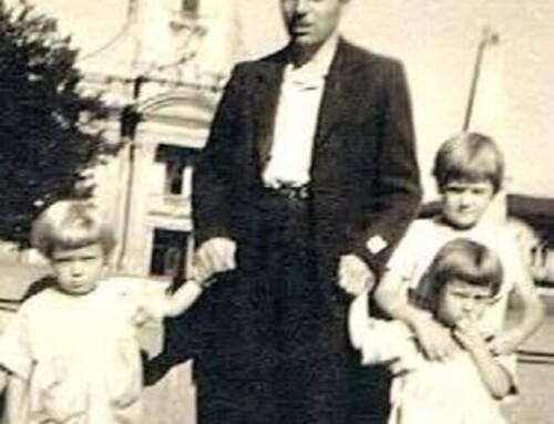 Zdjęcie z&nbsp;Wadowic, pamięć z&nbsp;Huty Pieniackiej