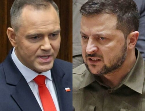 Zełeński grozi Nawrockiemu!