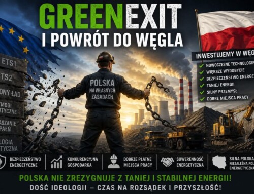 Greenexit albo&nbsp;gospodarcze samobójstwo