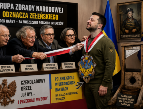 Grupa zdrady narodowej chce odznaczyć Zełeńskiego!