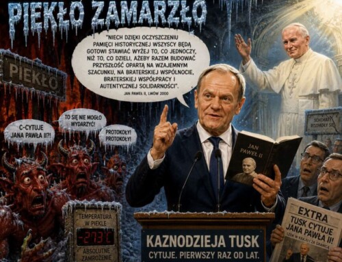 Piekło zamarzło. Tusk odkrył Jana Pawła II