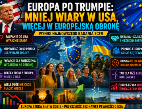 Koniec bezwarunkowej wiary w&nbsp;USA? Co&nbsp;myślą Europejczycy