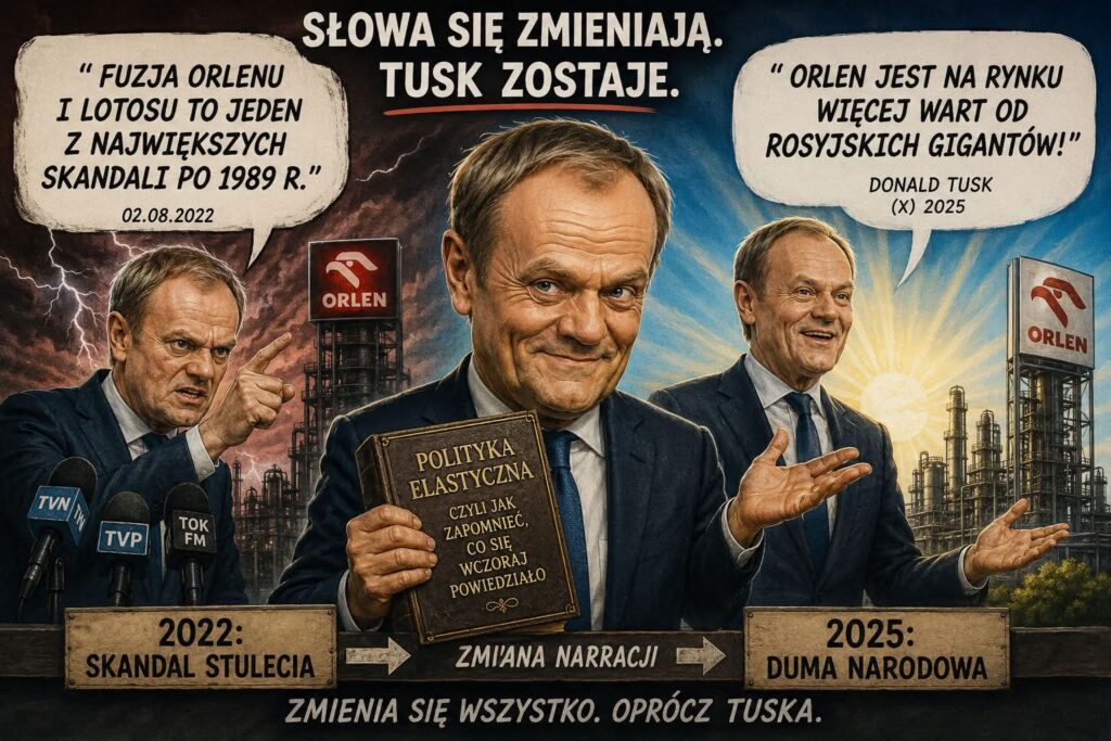 Tusk – mistrz politycznej alchemii