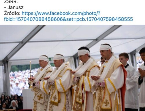 Sprzeciw wobec niegodnych porównań Stolicy Apostolskiej i&nbsp;apel o&nbsp;miłość w&nbsp;Kościele