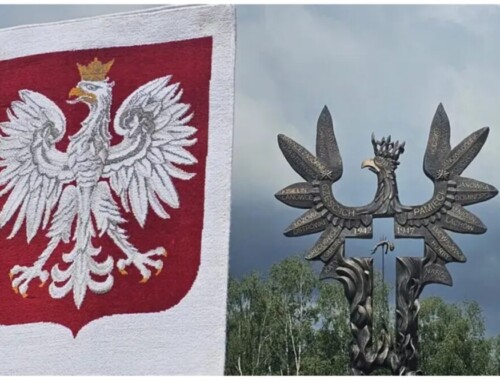 W&nbsp;Domostawie pod&nbsp;Pomnikiem ‘Rzeź Wołyńska’