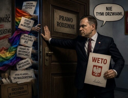 Weto, które zatrzasnęło tylne drzwi