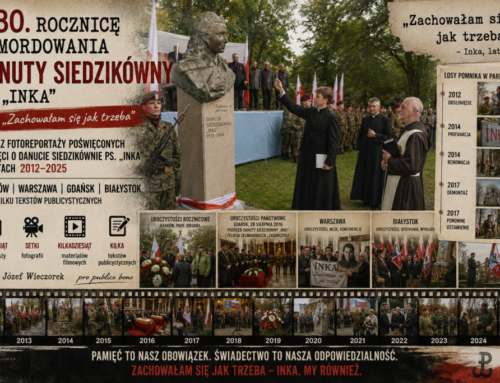 W&nbsp;80. rocznicę zamordowania Danuty Siedzikówny ps. Inka 