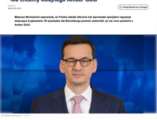 Mateusz Morawiecki: ZondaCrypto – Ostrzegaliśmy! Teraz pytamy – gdzie są&nbsp;pieniądze?